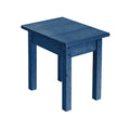 C.R. Plastic Products Generation T01-20 Small Rectangular Table - Navy IMAGE 1