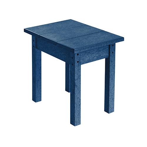 C.R. Plastic Products Generation T01-20 Small Rectangular Table - Navy IMAGE 1