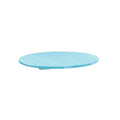 C.R. Plastic Products Generation TT03-11 32" Round Dining Table Top - Aqua IMAGE 1