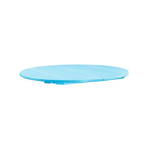 C.R. Plastic Products Generation TT04-11 40" Round Dining Table Top - Aqua IMAGE 1