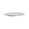 C.R. Plastic Products Generation TT04-19 40" Round Dining Table Top - Light Grey IMAGE 1