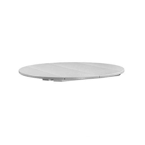 C.R. Plastic Products Generation TT04-19 40" Round Dining Table Top - Light Grey IMAGE 1