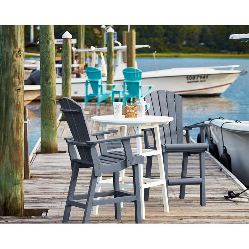 C.R. Plastic Products Generation TB03C-17 Counter Table Legs - Kiwi Lime IMAGE 2