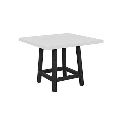 C.R. Plastic Products Generation TB22-14 30" Dining Table Legs - Black IMAGE 1