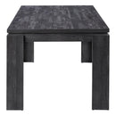 Monarch I 1089 Dining Table - Black Reclaimed Wood-Look IMAGE 3
