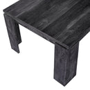 Monarch I 1089 Dining Table - Black Reclaimed Wood-Look IMAGE 4