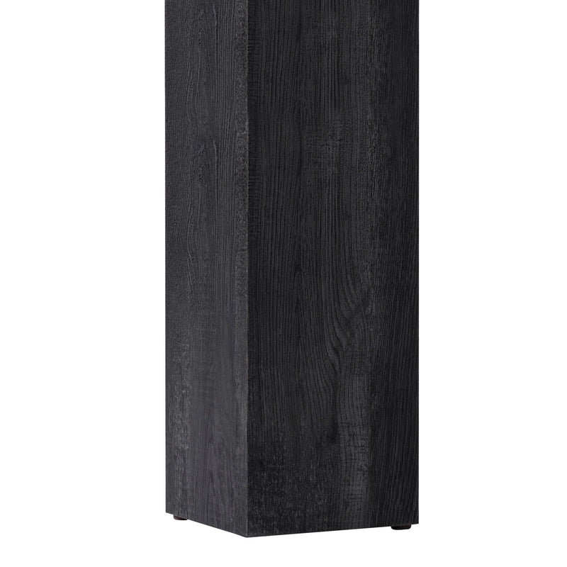 Monarch I 1089 Dining Table - Black Reclaimed Wood-Look IMAGE 6