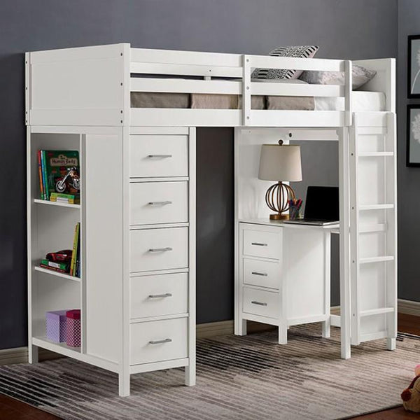 Furniture of America Kids Beds Loft Bed CM-BK970-BED IMAGE 1