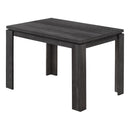 Monarch I 1166 Dining Table - Black Reclaimed Wood-Look IMAGE 1