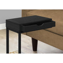 Monarch I 3600 Accent Table - Black/Black IMAGE 3