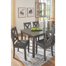 Signature Design by Ashley Caitbrook D388-425 Rectangular Dining Room Table Set IMAGE 6