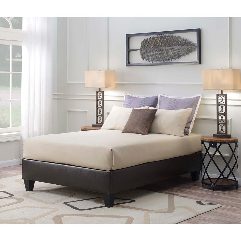  Elements International Abby UBB101FBBO Full Platform Bed - Brown IMAGE 7