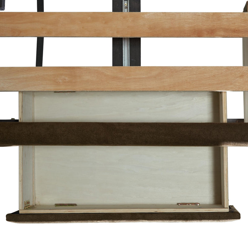  Elements International Magnolia UMG3153QSB Queen Platform Storage Bed - Brown IMAGE 5