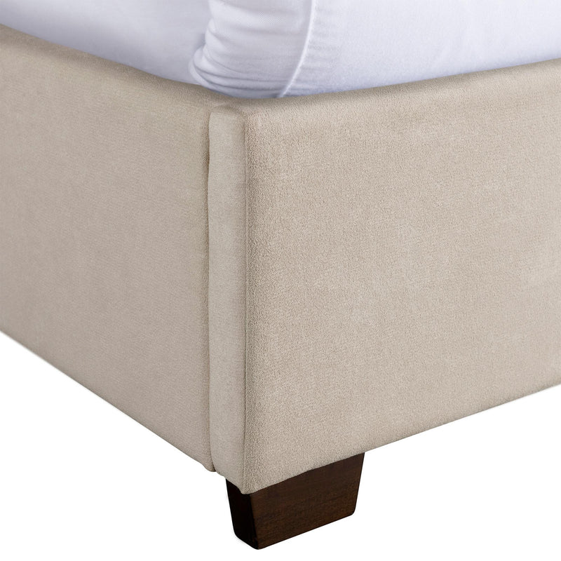  Elements International Waldorf UWF3152QB Queen Upholstered Platform Bed - Sand IMAGE 6