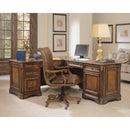  Hooker Furniture 281-10-453 Brookhaven Executive L Right Return IMAGE 1