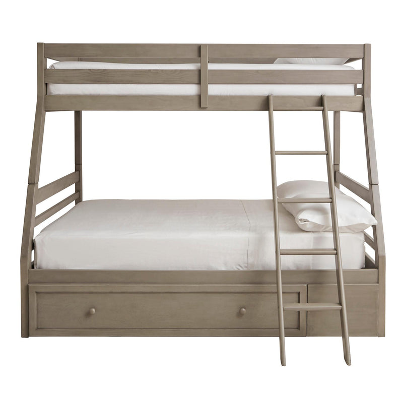 Signature Design by Ashley Lettner B733B23 Twin over Full Bunk Bed with 1 Large Storage Drawer IMAGE 2