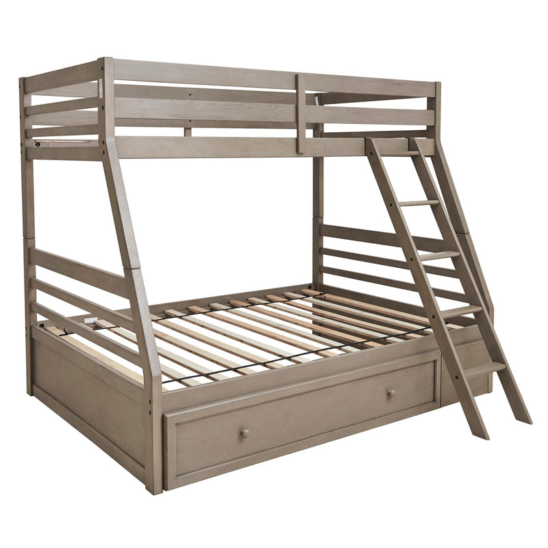 Signature Design by Ashley Lettner B733B23 Twin over Full Bunk Bed with 1 Large Storage Drawer IMAGE 5
