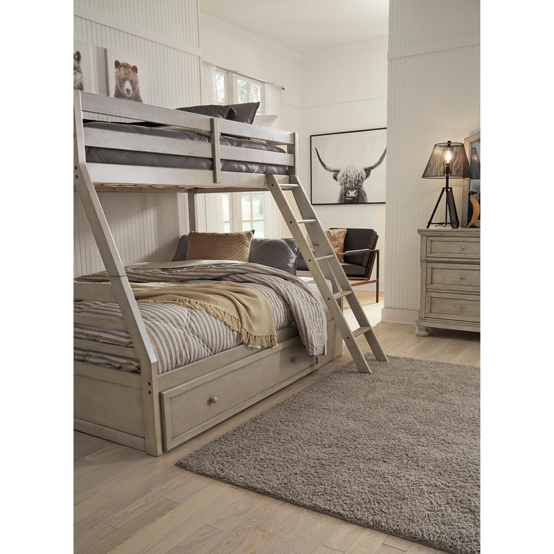 Signature Design by Ashley Lettner B733B23 Twin over Full Bunk Bed with 1 Large Storage Drawer IMAGE 8