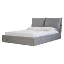 Mobital Plume King Upholstered Platform Bed BEDPLUMHEATK IMAGE 1