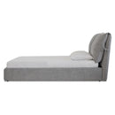 Mobital Plume King Upholstered Platform Bed BEDPLUMHEATK IMAGE 2