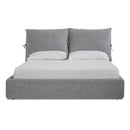 Mobital Plume King Upholstered Platform Bed BEDPLUMHEATK IMAGE 4