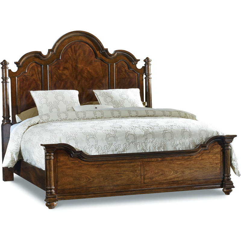 Hooker Furniture 5381-90660 Leesburg California King Poster Bed IMAGE 1