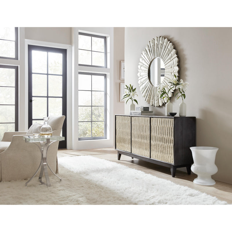 Hooker Furniture 5716-85001-SLV Shimmer Three-Door Credenza IMAGE 3