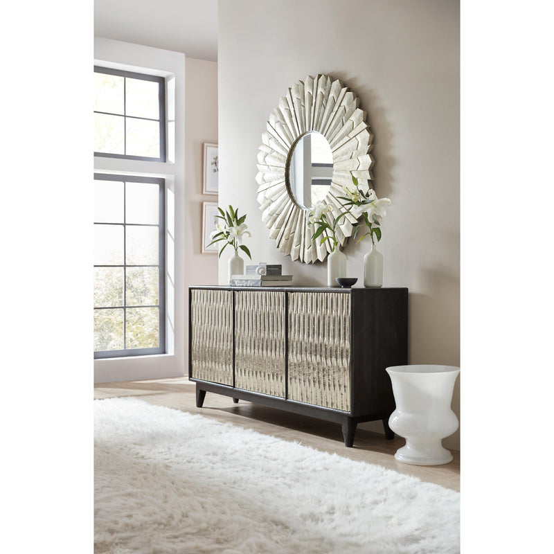 Hooker Furniture 5716-85001-SLV Shimmer Three-Door Credenza IMAGE 4