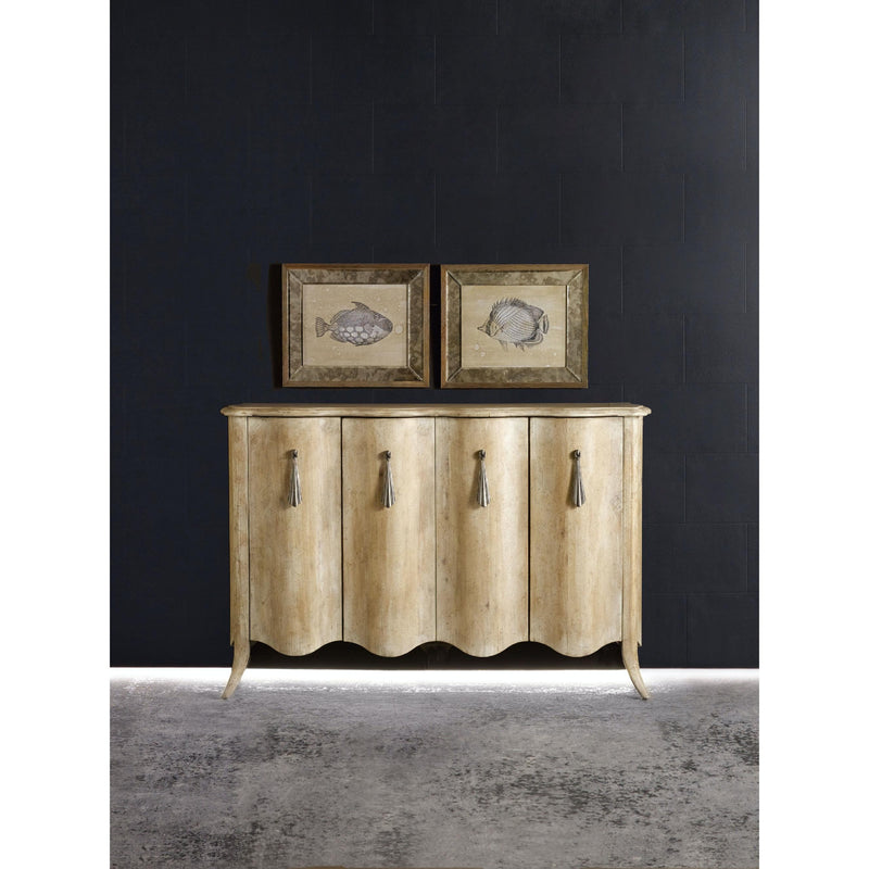 Hooker Furniture 638-85191 Melange Draped Credenza IMAGE 2