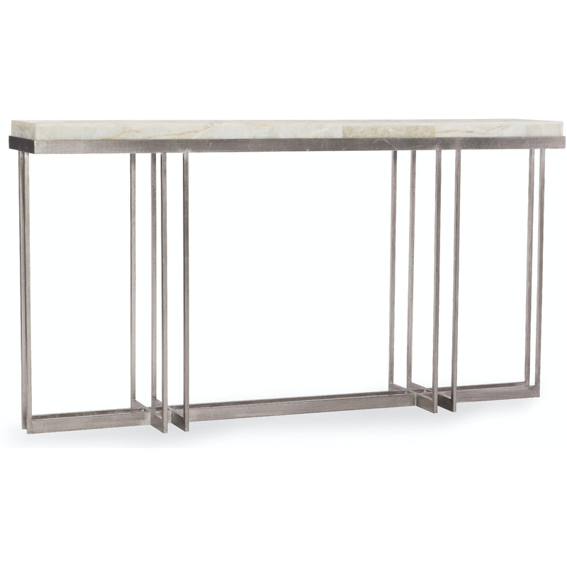 Hooker Furniture 638-85327-WH Melange Blaire Console Table IMAGE 1