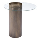 Zuo Emi 101494 End Table - Antique Bronze IMAGE 1