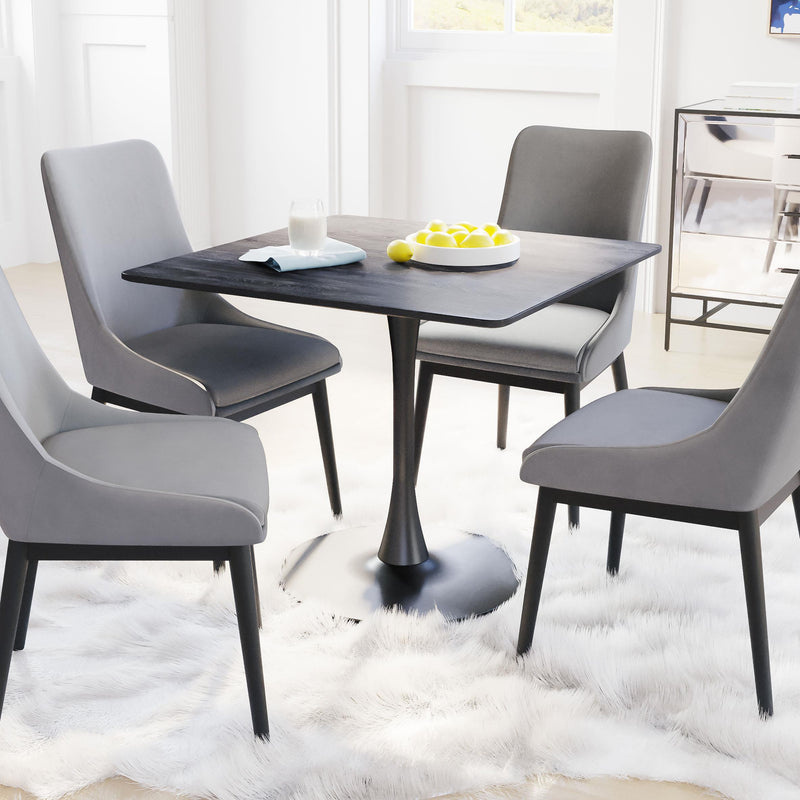  Zuo Molly 101819 Dining Table - Black IMAGE 7