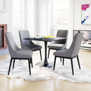  Zuo Molly 101819 Dining Table - Black IMAGE 8