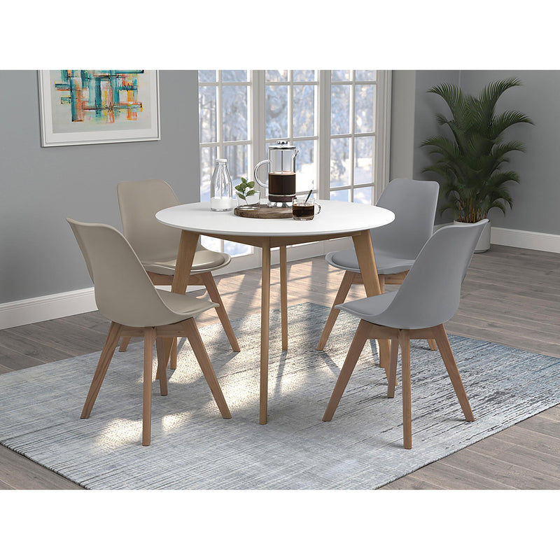  Coaster Furniture Caballo 110132 Polypropylene Dining Side Chair - Grey IMAGE 11