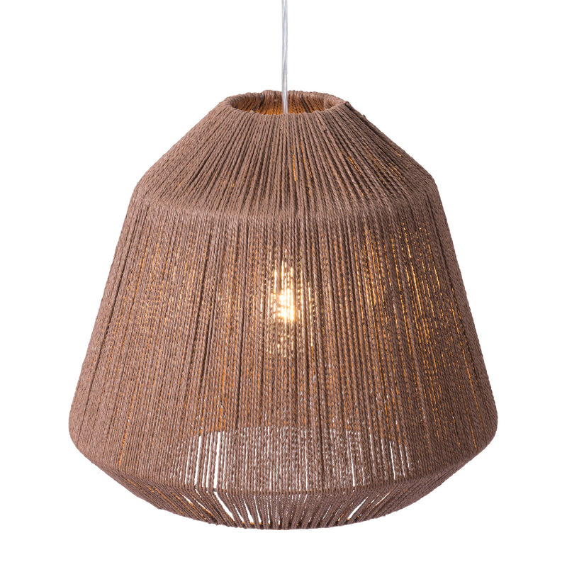  Zuo Impala 56093 Ceiling Lamp - Brown IMAGE 5