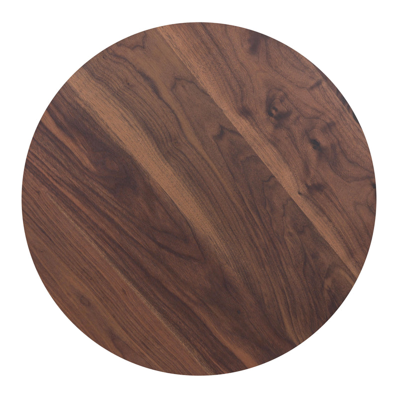  Zuo Alto 101571 Bistro Table - Brown & Gold IMAGE 5