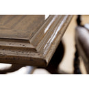 Hooker Furniture 5960-75200-BRN Bandera 86in Table with 2-18in Leaves IMAGE 3