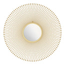  Zuo Glow A12214 Round Mirror - Gold IMAGE 2