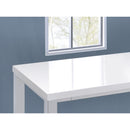  Coaster Furniture Natividad 182525 5-piece Pub Height Bar Table Set - White High Gloss IMAGE 7