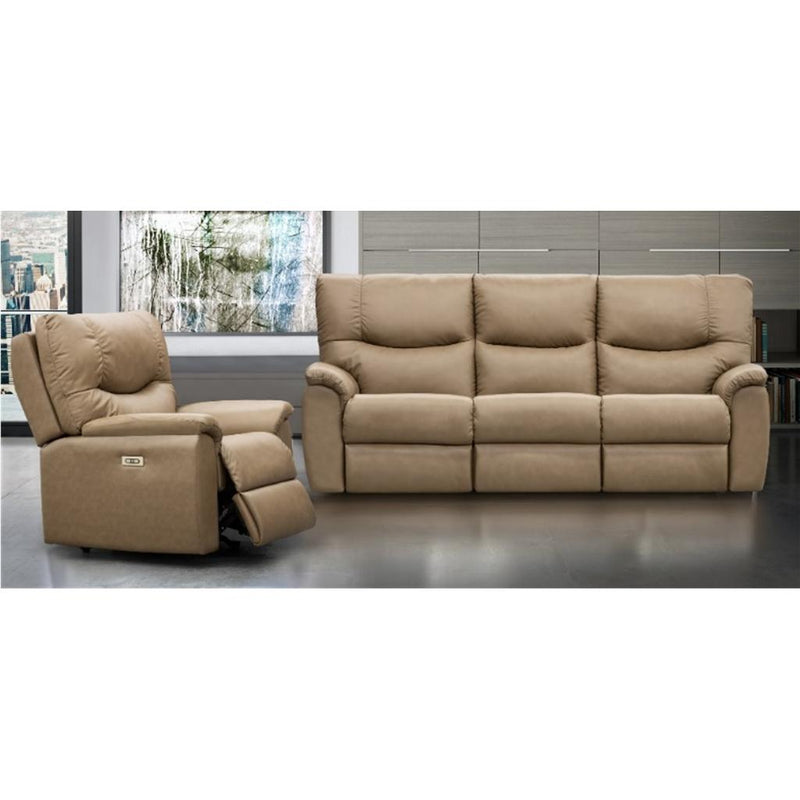 Elran Reclining Sofa 40036-MEC-07 Reclining Sofa with Manual Headrest and Drawers IMAGE 2