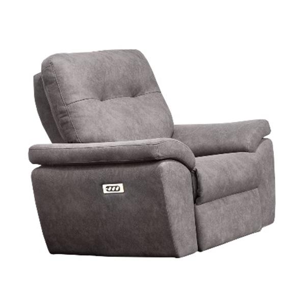 Elran Power Fabric Recliner 40152-MEC-POWP-H Power Recliner with Power Headrest/Pack IMAGE 1