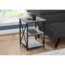 Monarch I 3596 Accent Table - Grey/Black IMAGE 8