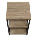Monarch I 3597 Accent Table - Dark Taupe/Black IMAGE 5