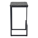  Zuo Element 101458 Barstool - Grey IMAGE 2