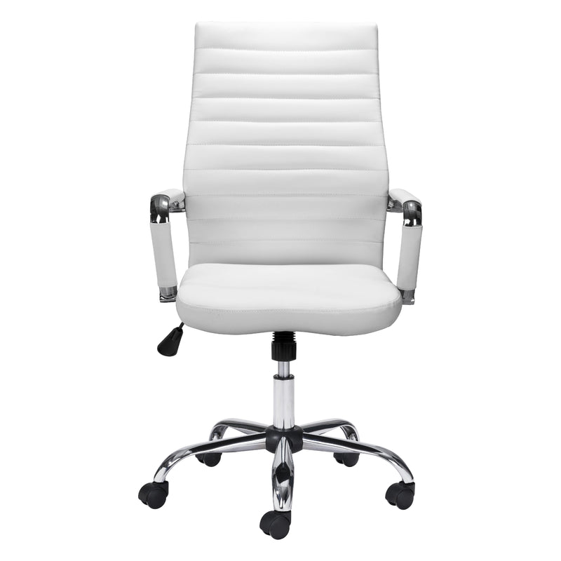  Zuo Primero 101822 Office Chair - White IMAGE 3