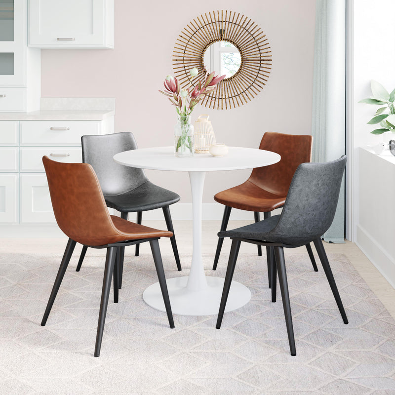  Zuo Opus 101566 Dining Table - White IMAGE 8