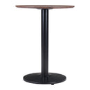  Zuo Alto 101740 Bistro Table - Brown & Black IMAGE 3
