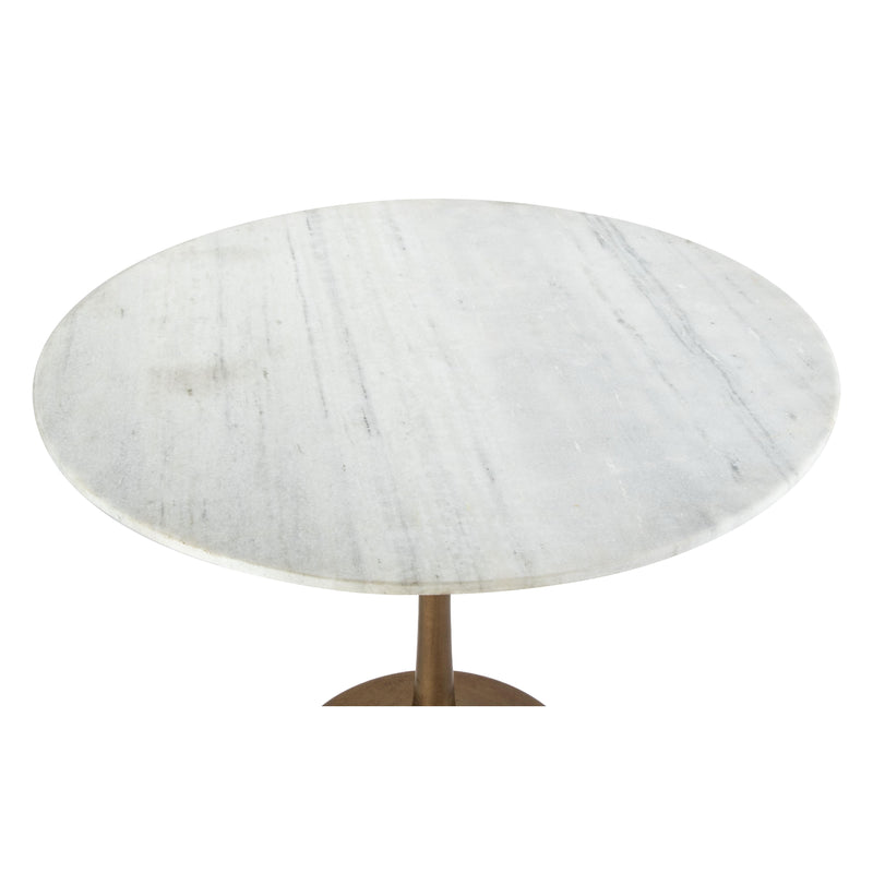  Zuo Fullerton 101842 Dining Table - White & Gold IMAGE 3