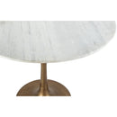  Zuo Fullerton 101842 Dining Table - White & Gold IMAGE 5