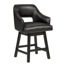 Signature Design by Ashley Tallenger D380-924 Upholstered Swivel Barstool IMAGE 1